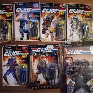 GI joe 8 x 2008 ACtion figure lot -collection unopened